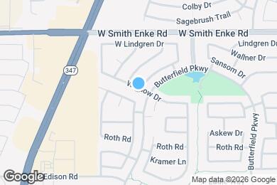 Map image of the property - 44035 W Snow Dr