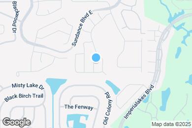 Map image of the property - 4420 Starlight Pointe Dr