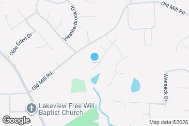 Map image of the property - 1817 Morgans Mill Way