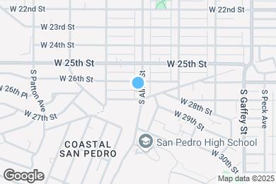 Map image of the property - 2623 S Alma St