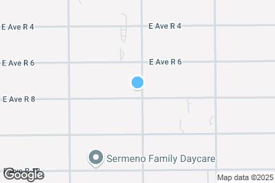 Map image of the property - 10357 E Avenue R8