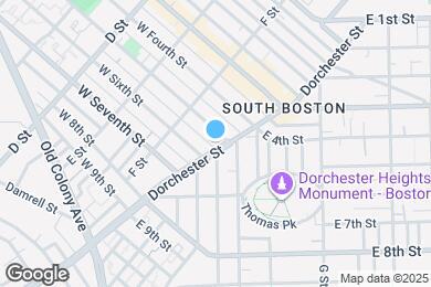Map image of the property - 157 Dorchester St
