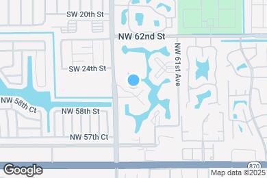 Map image of the property - 5980 NW 64th Ave