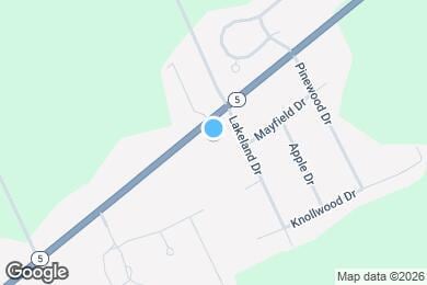 Map image of the property - 6821 W Lake Rd