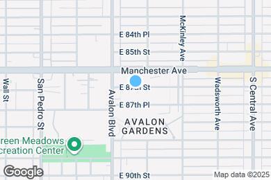 Map image of the property - 636 E 87th St