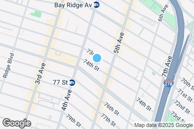 Map image of the property - 447 74th St