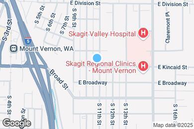 Map image of the property - 1025 E Kincaid St
