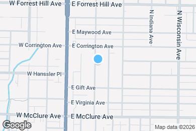 Map image of the property - 2716 N Peoria Ave