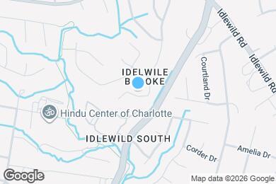 Map image of the property - 7120 Idlewild Brook Ln
