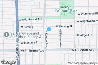 Map image of the property - 4548 W Altgeld St