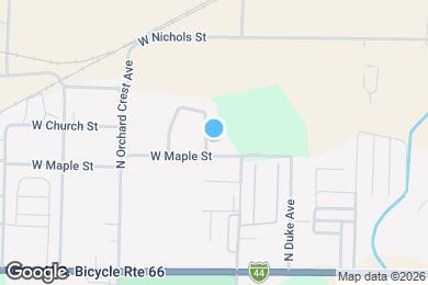 Map image of the property - 674 N Jonathan Ave