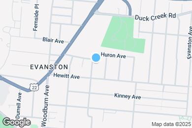 Map image of the property - 3328 Fairfield Ave