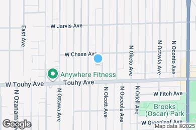 Map image of the property - 7236 N Olcott Ave
