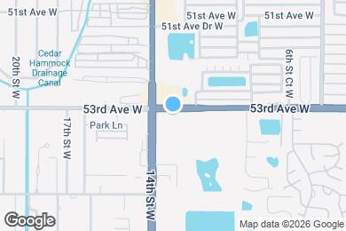 Map image of the property - 1304 53rd Ave W