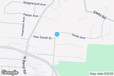 Map image of the property - 4300 Boudinot Ave