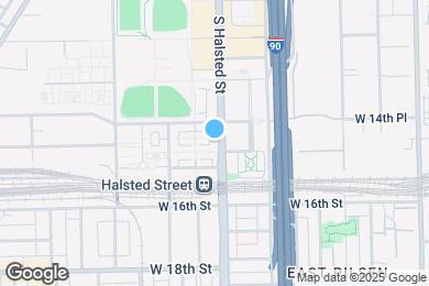 Map image of the property - 1500 S Halsted St