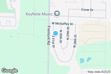 Map image of the property - 3610 N 31st St