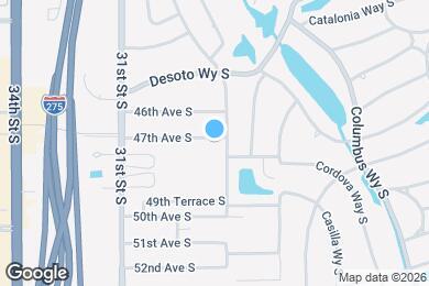 Map image of the property - 2812 47th Ave S