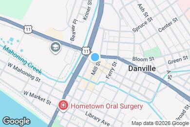 Map image of the property - 583 Mill St