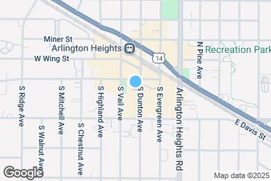 Map image of the property - 10 S Dunton Ave