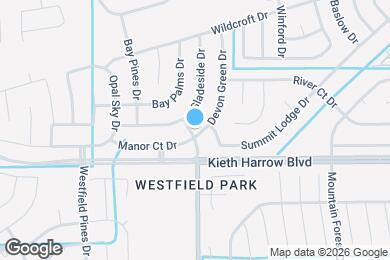 Map image of the property - 5103 Devon Green Dr