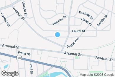 Map image of the property - 43 Cypress St
