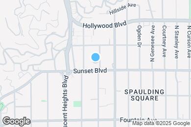 Map image of the property - 1519 N Hayworth Ave