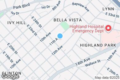 Map image of the property - 2428 11th Ave