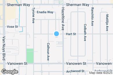 Map image of the property - 6941 Hazeltine Ave