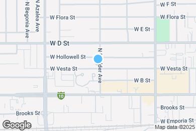 Map image of the property - 906 W Vesta St