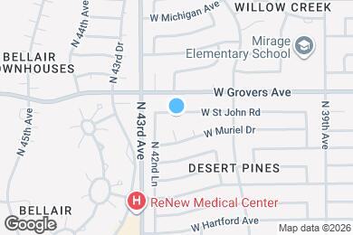 Map image of the property - 4207 W St John Rd