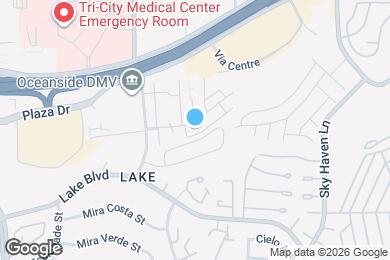 Map image of the property - 4165 Tiberon Dr