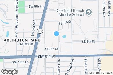 Map image of the property - 743 SE 1st Way