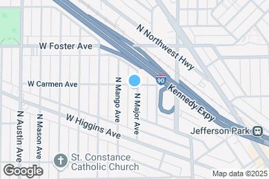 Map image of the property - 5046 N Major Ave