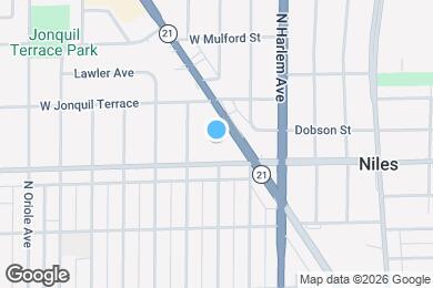Map image of the property - 7628.5 N Milwaukee Ave