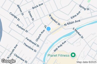 Map image of the property - 117 Oak St