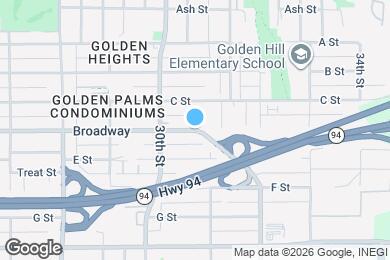 Map image of the property - 3067 Broadway