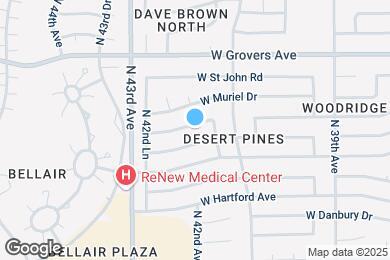Map image of the property - 4131 W Angela Dr