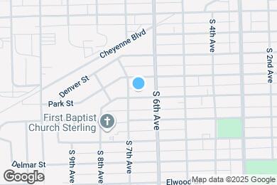 Map image of the property - 624 Taylor St
