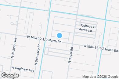 Map image of the property - 1706 W Broome St