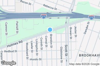 Map image of the property - 3710 Holmes Road, B