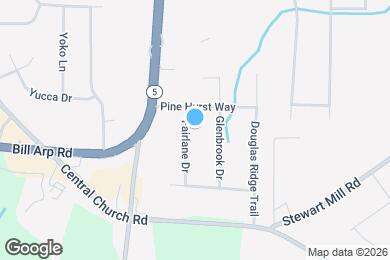 Map image of the property - 3648 Fairlane Dr