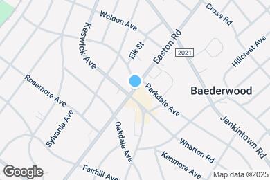 Map image of the property - 353 N Easton Rd