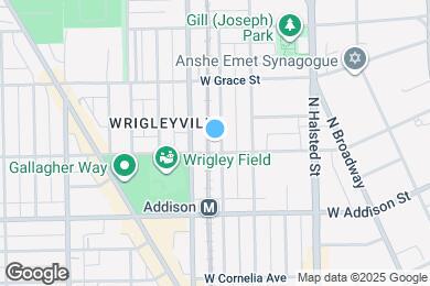 Map image of the property - 3706 N Wilton Ave