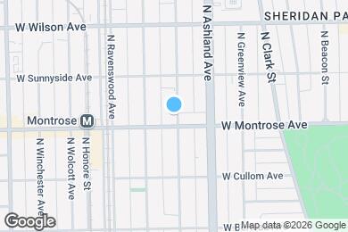 Map image of the property - 4411 N Paulina St