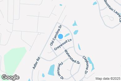 Map image of the property - 605 Watershed Dr