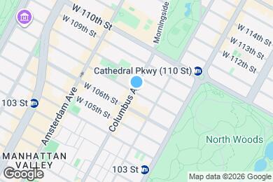 Map image of the property - Room in Shared 3 bed/2 bath home in Upper West Side