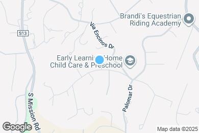 Map image of the property - 1412 El Nido Dr