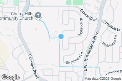 Map image of the property - 9917 Aftonwood St