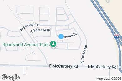 Map image of the property - 1744 E Desert Breeze Pl